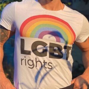 New Rainbow LGBT T-shirt